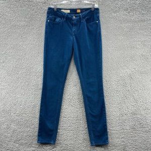 Anthropologie Pilcro & The Letterpress Jeans Women's 28 Teal Denim Jeans Size 28